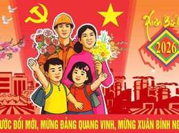 KHÁT VỌNG MÙA XUÂN DƯỚI CỜ ĐẢNG QUANG VINH