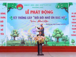 PHƯỜNG LÁNG PHÁT ĐỘNG “TẾT TRỒNG CÂY ĐỜI ĐỜI NHỚ ƠN BÁC HỒ” XUÂN BÍNH NGỌ 2026