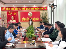 ỦY BAN MTTQ VIỆT NAM XÃ NỘI BÀI GẶP MẶT ĐẦU XUÂN BÍNH NGỌ, TRIỂN KHAI 13 NHIỆM VỤ TRỌNG TÂM SAU TẾT VÀ THÁNG 3/2026