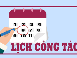LỊCH CÔNG TÁC TUẦN CỦA LÃNH ĐẠO TRUNG TÂM (Từ ngày 02/02/2026 đến ngày 08/02/2026)