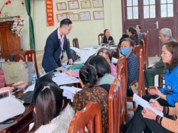 Ngân hàng Chính sách xã hội Hoài Đức chuẩn bị vốn tín dụng chính sách, tập trung giải ngân, tiếp sức cho các làng nghề tại các xã Sơn Đồng, An Khánh, Dương Hòa và Hoài Đức sau Tết Nguyên đán Bính Ngọ 2026