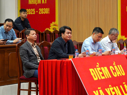 Xã Yên Lãng tiếp sóng Hội nghị nghiên cứu, học tập, quán triệt Nghị quyết số 79-NQ/TW và Nghị quyết số 80-NQ/TW của Bộ Chính trị