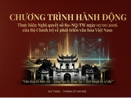 CHƯƠNG TRÌNH HÀNH ĐỘNG: Thực hiện Nghị quyết số 80- NQ/TW ngày 07/01/2026 của Bộ Chính trị về phát triển văn hóa Việt Nam