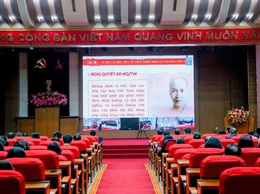 Xã Gia Lâm tổ chức điểm cầu học tập, quán triệt các nghị quyết và chương trình hành động quan trọng