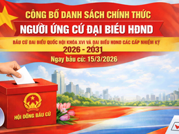 ỦY BAN BẦU CỬ XÃ CHƯƠNG DƯƠNG: Công bố danh sách chính thức những người ứng cử đại biểu HĐND xã Chương Dương nhiệm kỳ 2026 – 2031 theo từng đơn vị bầu cử