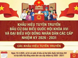 Bầu cử đại biểu Quốc hội khóa XVI và đại biểu Hội đồng nhân dân các cấp nhiệm kỳ 2026 – 2031 diễn ra vào ngày 15/3/2026