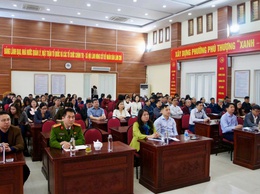 Phường Phú Thượng tổ chức tiếp sóng hội nghị trực tuyến toàn quốc nghiên cứu, học tập, quán triệt Nghị quyết số 79-NQ/TW, 80-NQ/TW của Bộ Chính Trị và triển khai Chương trình hành động của Thành phố