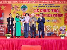 ẤM ÁP LỄ MỪNG THỌ - XUÂN BÍNH NGỌ 2026 TẠI ĐÌNH THÔN VẠN ĐIỂM  TRÊN ĐỊA BÀN XÃ PHÚ XUYÊN