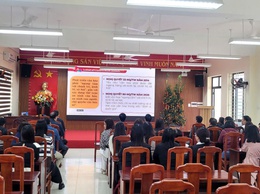  ĐẢNG BỘ XÃ DÂN HOÀ THAM DỰ HỘI NGHỊ TRỰC TUYẾN TOÀN QUỐC QUÁN TRIỆT, TRIỂN KHAI THỰC HIỆN CÁC NGHỊ QUYẾT SỐ 79 VÀ 80 CỦA BỘ CHÍNH TRỊ