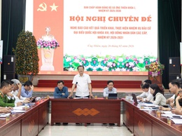 Ban Chấp hành Đảng bộ xã Ứng Thiên họp mở rộng nghe báo cáo công tác đón Tết Nguyên đán Bính Ngọ 2026 và chuẩn bị cao điểm triển khai bầu cử đại biểu Quốc hội khóa XVI và đại biểu HĐND các cấp nhiệm kỳ 2026-2031