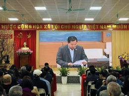 Phường Tương Mai tổ chức Hội nghị tiếp sóng triển khai công tác bầu cử Đại biểu Quốc hội khóa XVI và Đại biểu HĐND các cấp nhiệm kỳ 2026-2031