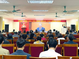 Phường Dương Nội dự Hội nghị trực tuyến toàn quốc quán triệt Nghị quyết 79-NQ/TW, Nghị quyết 80-NQ/TW của Bộ Chính trị và các Chương trình hành động của Thành uỷ thực hiện Nghị quyết