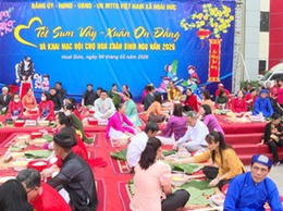 Chủ động, đồng bộ, hiệu quả: Dấu ấn hoạt động Tết của MTTQ xã Hoài Đức