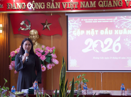 Trường Mầm non Hoàng Liệt tổ chức gặp mặt đầu xuân 2026 ấm áp - đoàn kết - khởi đầu thành công