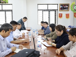 Ban Kinh tế - Ngân sách HĐND xã Phú Cát giám sát công tác sản xuất nông nghiệp vụ Xuân năm 2026