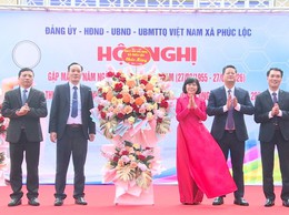 Xã Phúc Lộc gặp mặt cán bộ ngành Y tế nhân kỷ niệm 71 năm Ngày Thầy thuốc Việt Nam (27/02/1955 – 27/02/2026); Khen thưởng cá nhân, tập thể có thành tích trong công tác y tế năm 2025