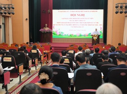 An Khánh gặp mặt, công bố danh sách ứng cử viên về các đơn vị bầu cử