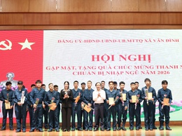Vân Đình: 47 thanh niên tình nguyện lên đường nhập ngũ năm 2026
