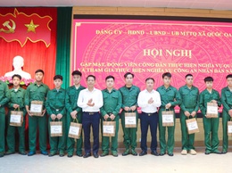 QUỐC OAI GẶP MẶT TÂN BINH NĂM 2026: VỮNG BƯỚC LÊN ĐƯỜNG, TIẾP NỐI TRUYỀN THỐNG QUÊ HƯƠNG ANH HÙNG