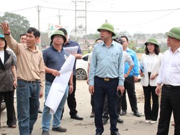 Ngày 27/2: Hòa Lạc bàn giao mặt bằng thực địa, bảo đảm tiến độ Dự án Đại lộ Thăng Long