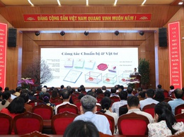 UBND xã Vân Đình tham dự Hội nghị trực tuyến tập huấn nghiệp vụ công tác bầu cử