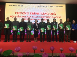 Chương trình tặng quà hội viên Hội nạn nhân chất độc da cam Dioxin nhân dịp Tết Nguyên đán Bính Ngọ 2026