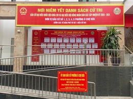 Phường Ô Chợ Dừa niêm yết danh sách cử tri bầu cử nhiệm kỳ 2026 - 2031