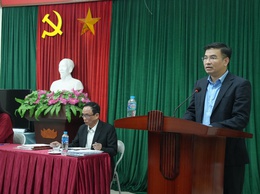 Đồng chí Phó Bí thư Đảng ủy, Chủ tịch UBND xã dự sinh hoạt chi bộ TDP An Đào