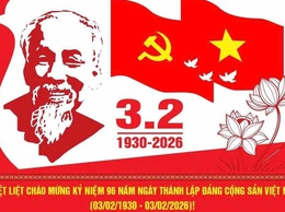 Bài tuyên truyền Kỷ niệm 96 năm ngày thành lập Đảng Cộng sản Việt Nam (03/02/1930 – 03/02/2026)