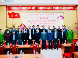 Đảng uỷ xã Yên Bài tổ chức gặp mặt nhân kỷ niệm 96 năm ngày thành lập Đảng Cộng sản Việt Nam                      ( 03/02/1930 - 03/02/2026)