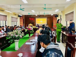 Công an xã Ô Diên chọn hướng đi bền vững, nhân văn trong phòng ngừa người chưa thành niên vi phạm pháp luật