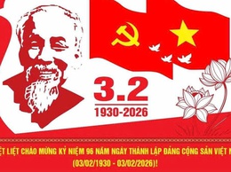 TỰ HÀO 96 MÙA XUÂN DƯỚI CỜ ĐẢNG QUANG VINH!