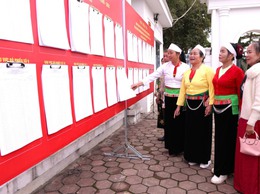 XÃ YÊN XUÂN: NIÊM YẾT DANH SÁCH CỬ TRI TẠI TRỤ SỞ UBND XÃ VÀ CÁC ĐIỂM BỎ PHIẾU