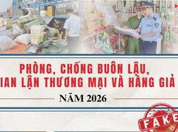Hà Nội tăng cường chống buôn lậu, gian lận thương mại và hàng giả năm 2026