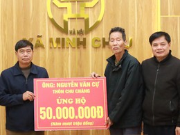 Nghĩa cử cao đẹp của gia đình người có công với cách mạng - lan tỏa tinh thần vì cộng đồng tại xã Minh Châu