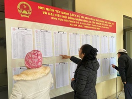 Thông báo về việc niêm yết danh sách cử tri bầu cử đại biểu Quốc hội khóa XVI và đại biểu Hội đồng nhân dân các cấp, nhiệm kỳ 2026–2031 trên địa bàn xã.