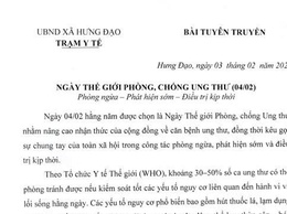 NGÀY THẾ GIỚI PHÒNG, CHÓNG UNG THƯ (04/02)