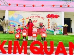 TRẢI NGHIỆM “BÉ VUI ĐÓN TẾT” - MỪNG XUÂN BÍNH NGỌ 2016 TẠI TRƯỜNG MẦM NON KIM QUAN 