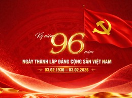 ĐẢNG CỘNG SẢN VIỆT NAM – 96 NĂM MỘT CHẶNG ĐƯỜNG VẺ VANG VÀ KHÁT VỌNG VƯƠN MÌNH