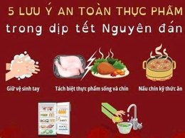 Đảm bảo an toàn thực phẩm, phòng chống ngộ độc thực phẩm dịp Tết Nguyên đán