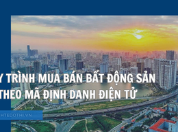 Quy trình mua bán bất động sản theo mã định danh điện tử