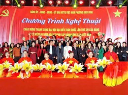 Phường Bạch Mai: Đặc sắc chương trình nghệ thuật mừng Đảng, mừng Xuân