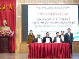Bát Tràng công bố quy hoạch chi tiết Trung tâm văn hóa Phật giáo Thủ đô