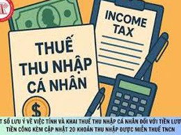 Nhận Thưởng Tết 2026 Bao Nhiêu Phải Đóng Thuế TNCN?