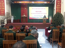 Hội CCB xã Hồng Sơn triển khai các hoạt động Tết Nguyên đán Bính Ngọ, tặng quà cho hội viên có hoàn cảnh khó khăn và phát động phong trào thi đua năm 2026