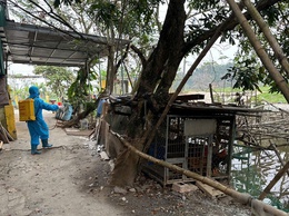 Phú Xuyên đồng loạt ra quân vệ sinh, tiêu độc khử trùng môi trường phòng chống dịch bệnh dịp Tết