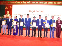 UBND xã Thiện Lộc tổ chức hội nghị tổng kết cuộc thi 