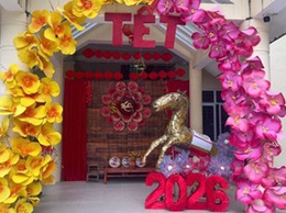 Trung tâm Bảo trợ xã hội 2 Hà Nội tổ chức trang trí đón Tết Nguyên đán Bính Ngọ 2026