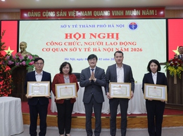Hội nghị công chức, người lao động cơ quan Sở Y tế Hà Nội năm 2026