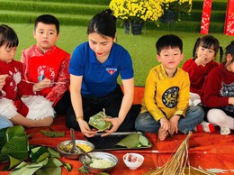 NGÀY HỘI BÁNH CHƯNG XANH – LAN TỎA YÊU THƯƠNG TẠI PHÚC THỌ